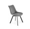 Стул кухонный Halmar K520 (черный/темно-серый) ms2601SIGHAL_V-CH-K/520-KR-C.POPIEL