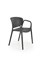 Стул кухонный Halmar K491 (черный) ms2601SIGHAL_V-CH-K/491-KR-CZARNY