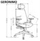 Кресло компьютерное Halmar GERONIMO (черный) ms2601SIGHAL_V-CH-GERONIMO-FOT