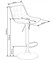 Стул барный Halmar H-95 (бежевый) ms2601SIGHAL_V-CH-H/95-BEZOWY