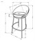 Стул барный Halmar H-118 (бежевый) ms2601SIGHAL_V-CH-H/118-BEZOWY