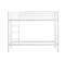 Кровать Halmar BUNKY 90 двухъярусная (белый) ms2601SIGHAL_V-CH-BUNKY-LOZ-BIALY