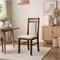 Стул кухонный Halmar HUBERT 8 (темный орех/Lars 07) ms2601SIGHAL_V-PL-N-HUBERT8-C.ORZECH-LARS07
