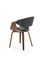 Стул кухонный Halmar K544 (черный/орех) ms2601SIGHAL_V-CH-K/544-KR-CZARNY