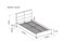 Кровать Signal SIERRA Velvet Bluvel 28 (бежевый/дуб) 120/200 ms2601SIGHAL_SIERRAV120BED