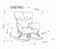 Кресло-качалка Halmar CASTRO (темно-зеленый) ms2601SIGHAL_V-CH-CASTRO-FOT-C.ZIELONY