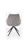 Стул кухонный Halmar K564 поворотный (серый/черный) ms2601SIGHAL_V-CH-K/564-KR-POPIELATY