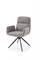 Стул кухонный Halmar K574 поворотный (серый/черный) ms2601SIGHAL_V-CH-K/574-KR-POPIEL