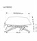 Стол обеденный Halmar ALFREDO 160 (белый мрамор/черный) ms2601SIGHAL_V-CH-ALFREDO-ST
