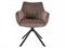 Стул кухонный Signal AZALIA Velvet Bluvel 38 поворотный (капучино/черный) ms2601SIGHAL_AZALIAVCCA