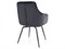 Стул кухонный Signal MARLO Velvet Bluvel 19 поворотный (черный/черный) ms2601SIGHAL_MARLOVCC