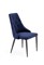 Стул кухонный Halmar K365 (темно-синий/черный) ms2601SIGHAL_V-CH-K/365-KR-GRANATOWY