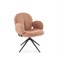 Стул кухонный Halmar K568 поворотный (корица/черный) ms2601SIGHAL_V-CH-K/568-KR-CYNAMONOWY