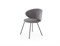 Стул кухонный Halmar K587 (серый/черный) ms2601SIGHAL_V-CH-K/587-KR-POPIELATY