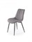 Стул кухонный Halmar K589 (серый/черный) ms2601SIGHAL_V-CH-K/589-KR-POPIELATY