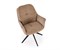 Стул кухонный Halmar K591 поворотный (коричневый/черный) ms2601SIGHAL_V-CH-K/591-KR-BRAZOWY