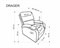 Кресло Halmar DRAGER (черный) ms2601SIGHAL_V-CH-DRAGER-FOT-CZARNY