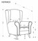Кресло Halmar HERMES (оливковый) ms2601SIGHAL_V-PL-HERMES-FOT-OLIWKOWY