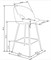 Стул барный Halmar H96 (черный/черный) ms2601SIGHAL_V-CH-H/96-CZARNY