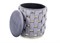 Пуф Signal TIARA Velvet серый ms2601SIGHAL_TIARAVSZ