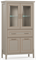 Шкаф-витрина с подсветкой Классик/Classic REG2W2D1S/170  Глиняный серый, Глиняный серый msk26brw_01406098423