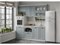Кухня Милано  Компоновка №3  Белый текстурный, Шарли Пинк, Шарли Мокко, Шарли Бриз, Софт Графит, Орех   2000 pn26mf_02086230749
