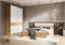 Спальня Роджина  Изумруд/Дуб Крафт Кровать 160 см Ортопедическое основание дерево pn26mf_1403719557