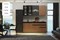 Кухня Техно-6 2,0м (Графит/Экзотическое дерево Амазония/Графит софт NEW) фасад МДФ 16 мм / Стекло pnnon26mf_08-167658 (311146)