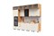 Кухня Рио NEW (дерево) 3,2/1080м (490) Компоновка №7 (Шелковый камень, Дуб Крафт (Дуб вотан)) фасад ЛДСП 16 мм / Стекло pnnon26mf_08-242685 (418246)